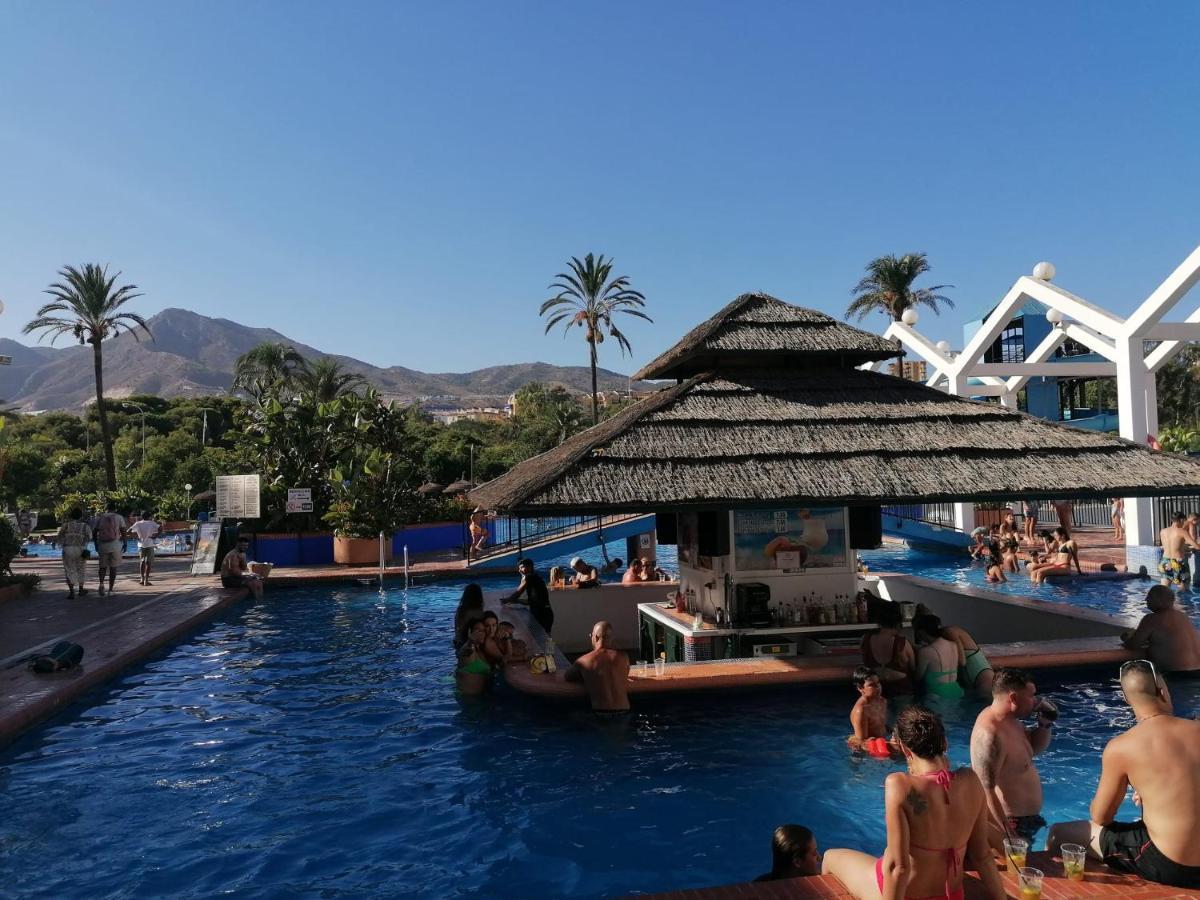 Estudio Terraza Vista Mar Parking Gratuito Piscinas 贝纳尔马德纳 外观 照片